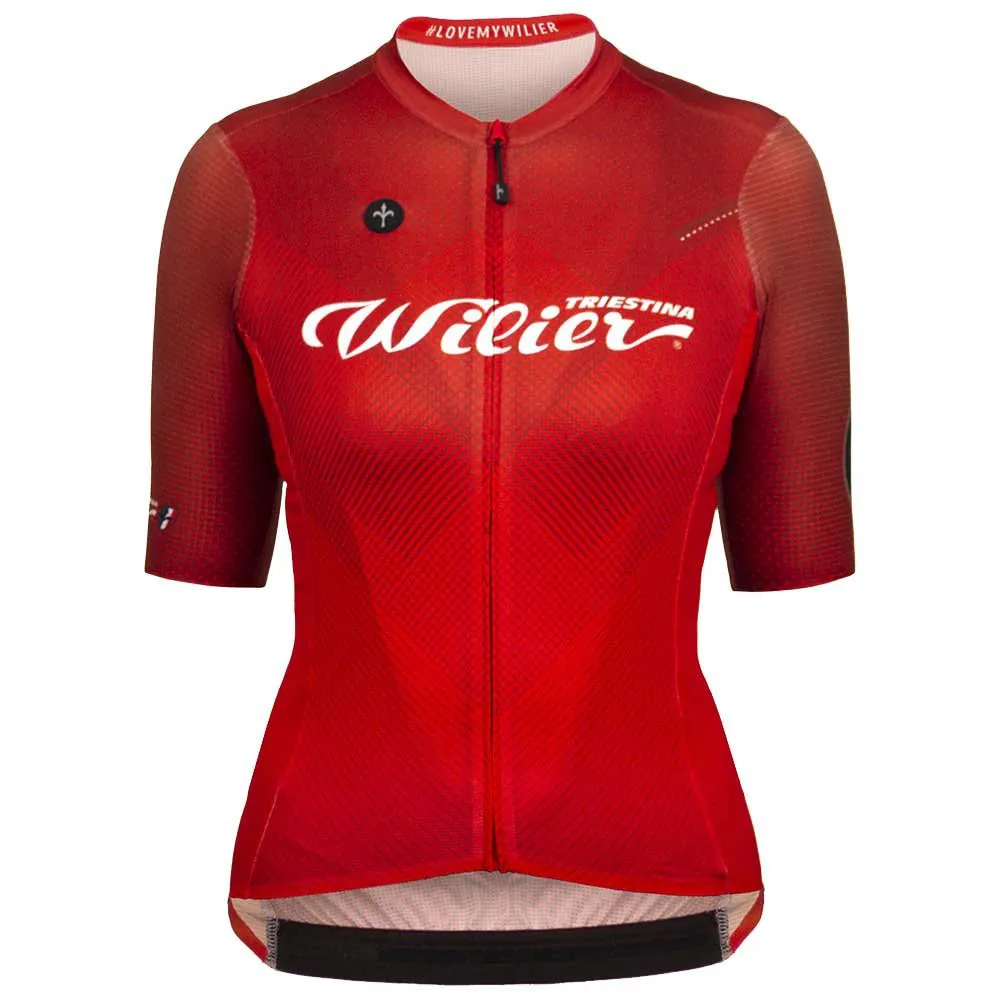 

Джерси Wilier Team 2022 short sleeve, красный