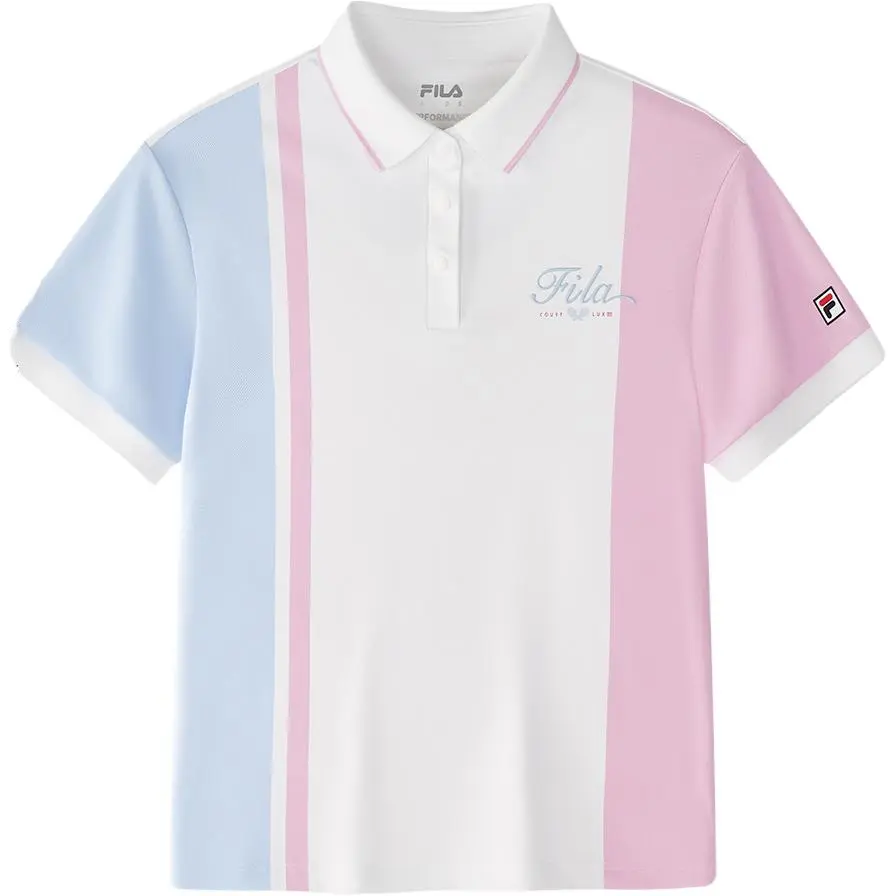 FILA KIDS Поло белый для подростков