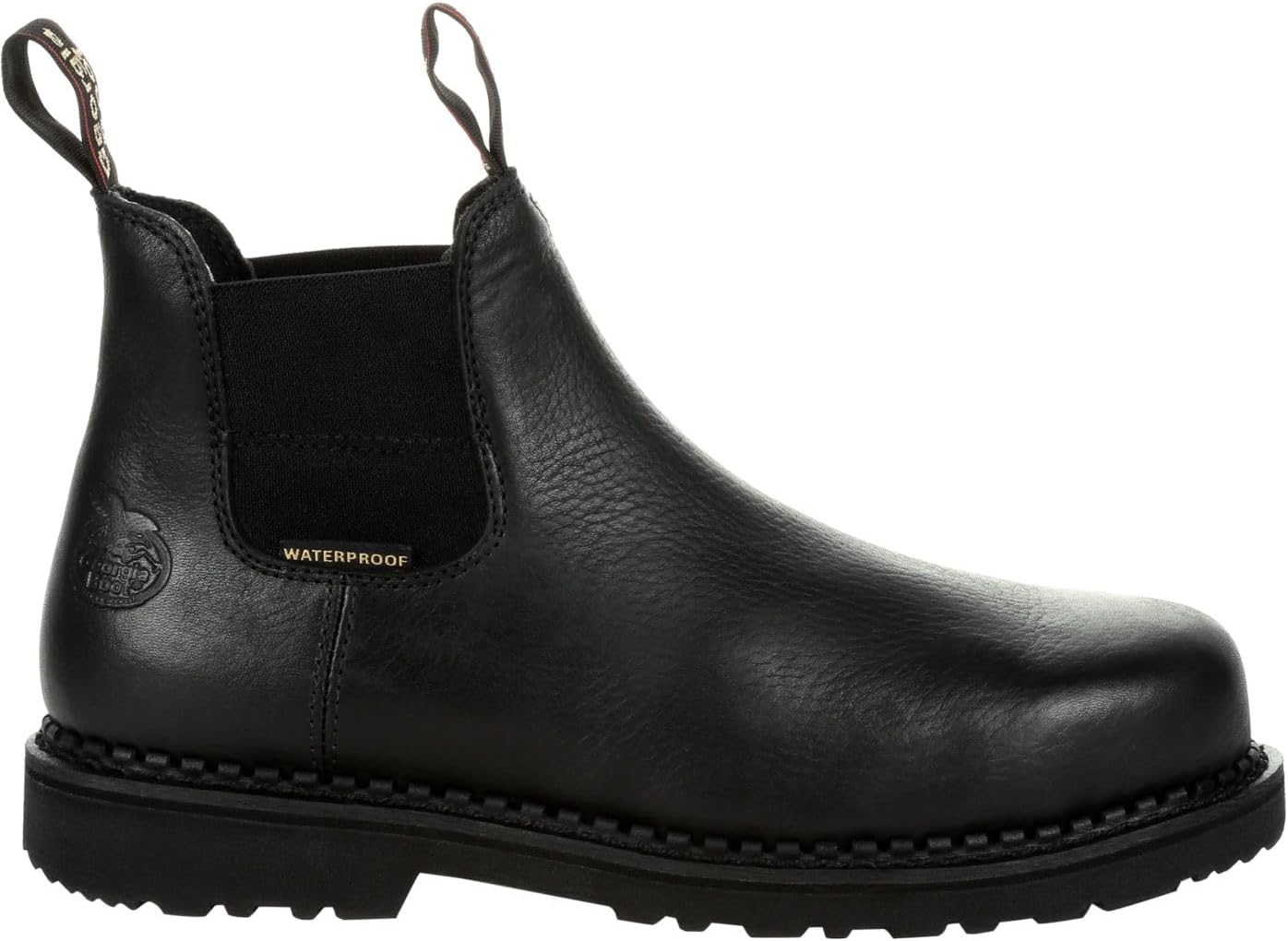 

Мужские рабочие ботинки Georgia Boot Giant Revamp с металлическим носком и водонепроницаемые, черный