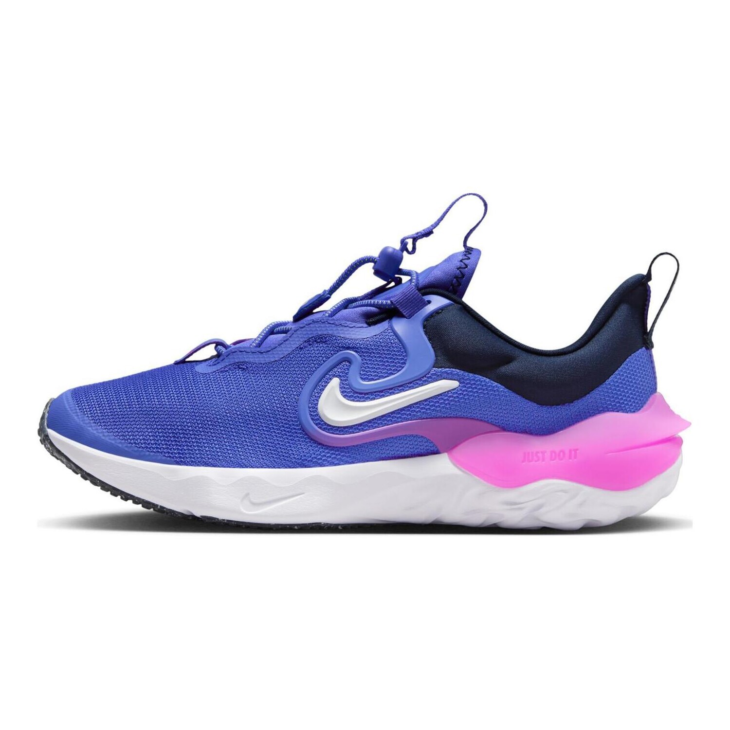 Кроссовки детские Run Flow GS Nike, синий/розовый