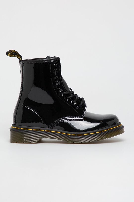 Ботинки байкерские кожаные Dr. Martens 1460, черный