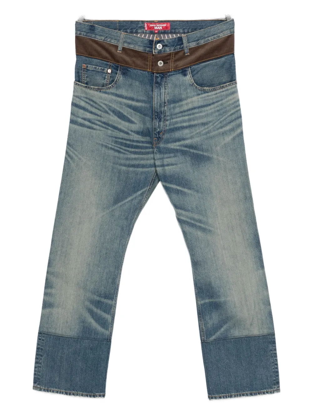 

Джинсы с панелями X Levis Junya Watanabe Man, синий