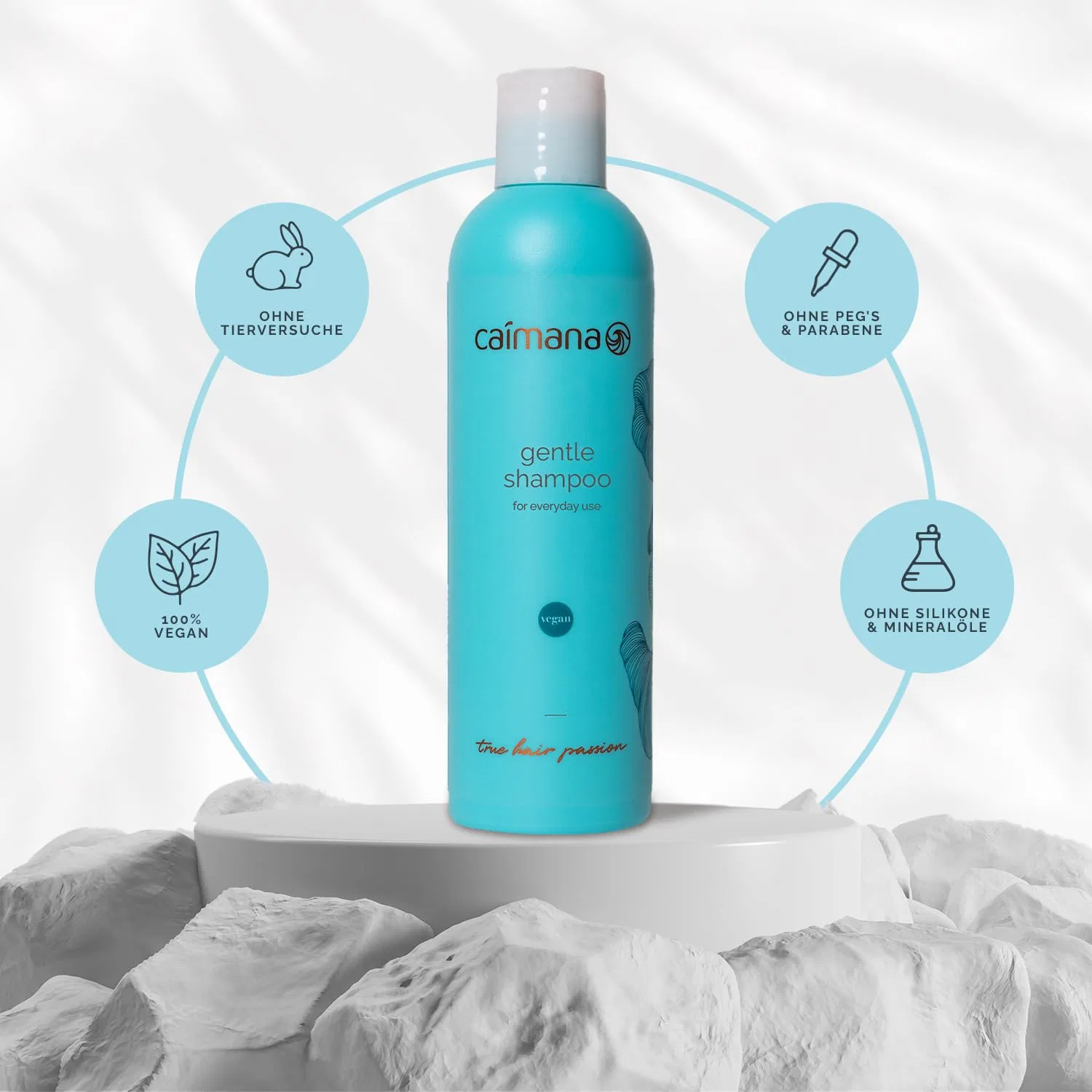Мягкий шампунь caimana Gentle Shampoo для сухих волос 250 мл Caimana — фото 3