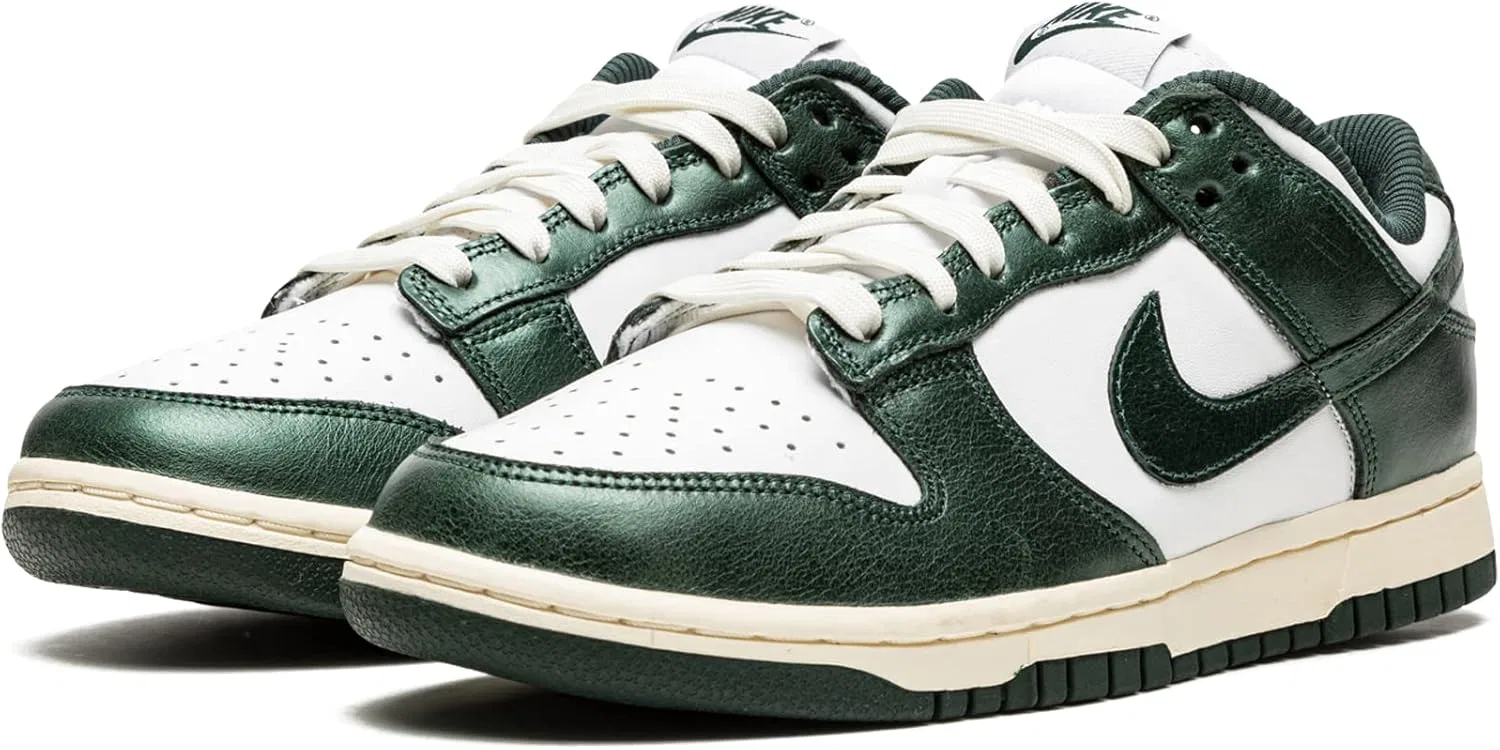 Кроссовки мужские Nike Dunk Low, Green/White/Sail — фото 2