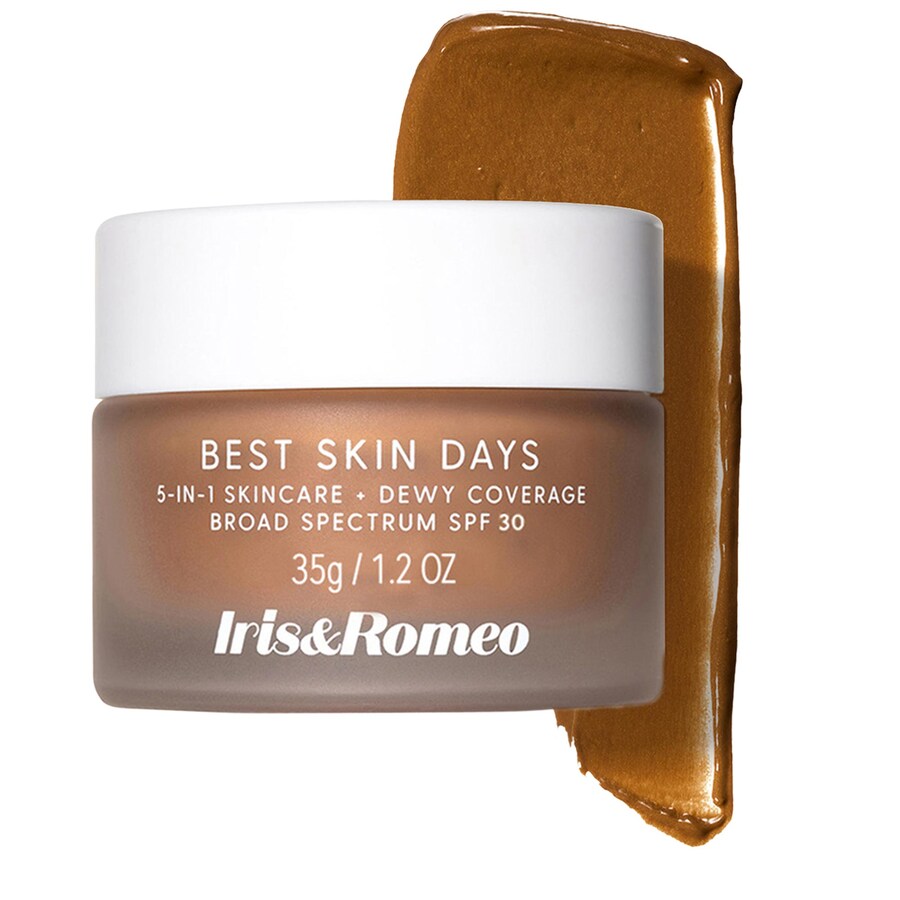 

Увлажняющий крем для лица Best Skin Days SPF30 с натуральным финишем, витамином С и гиалуроновой кислотой. Iris&Romeo, 1.2 oz, 10