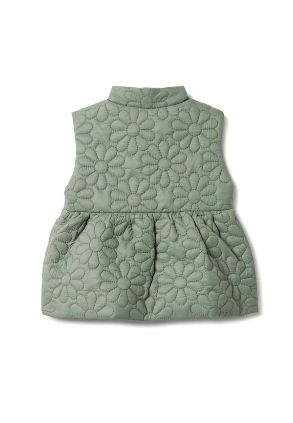 Парка стандартного кроя с цветочной вышивкой. Ovs, Light Green — фото 2