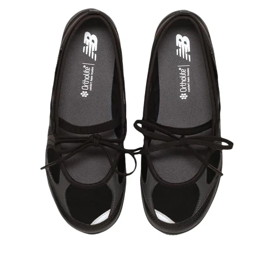 Кроссовки New Balance Flat Breeze 'Black White' SD2601BK, черный — фото 4