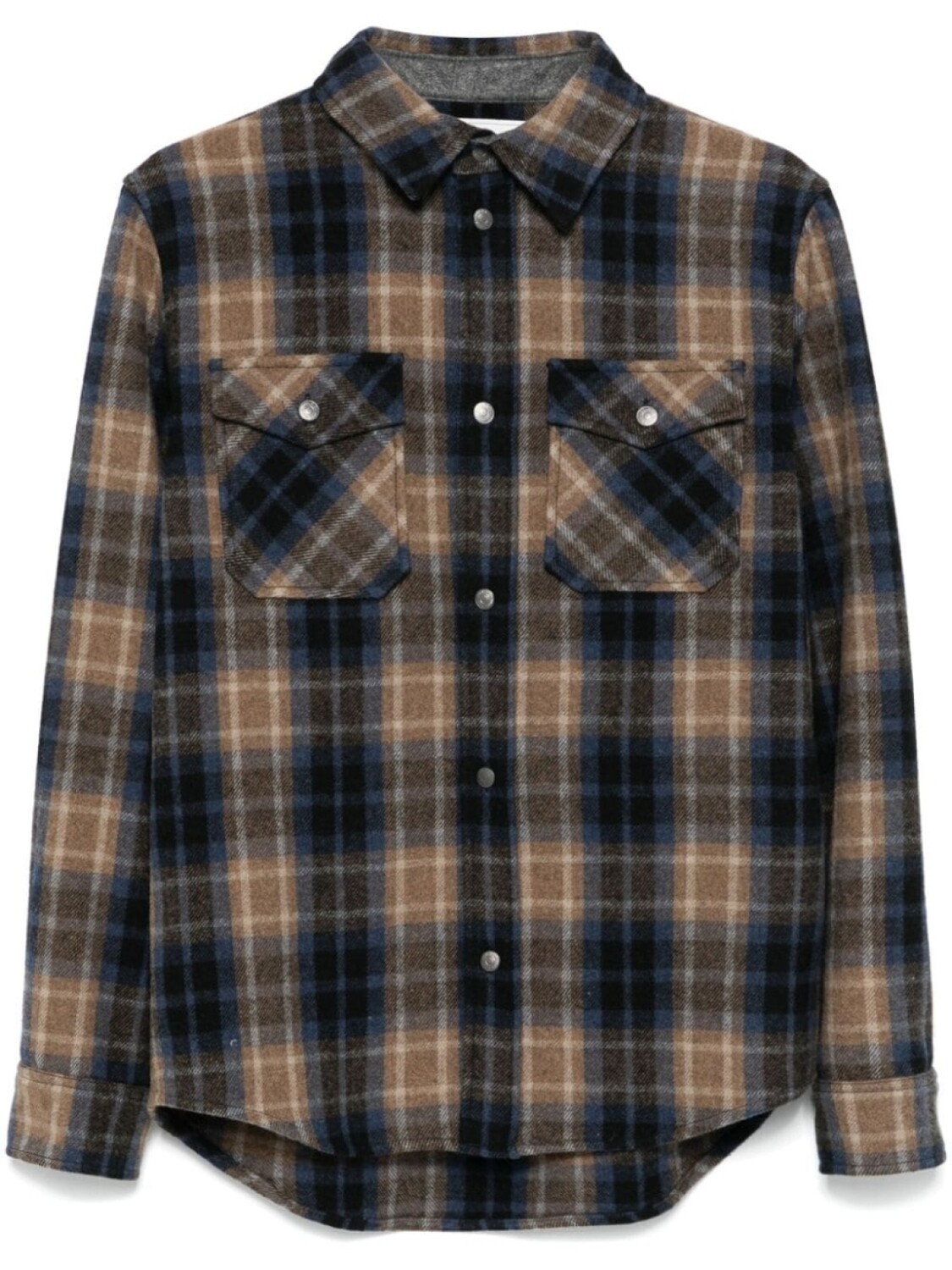 

Woolrich рубашка в клетку, синий