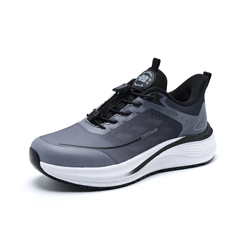 

Противоскользящие износостойкие мужские кэжуал кеды Low Top BAIBAO, темно-серый