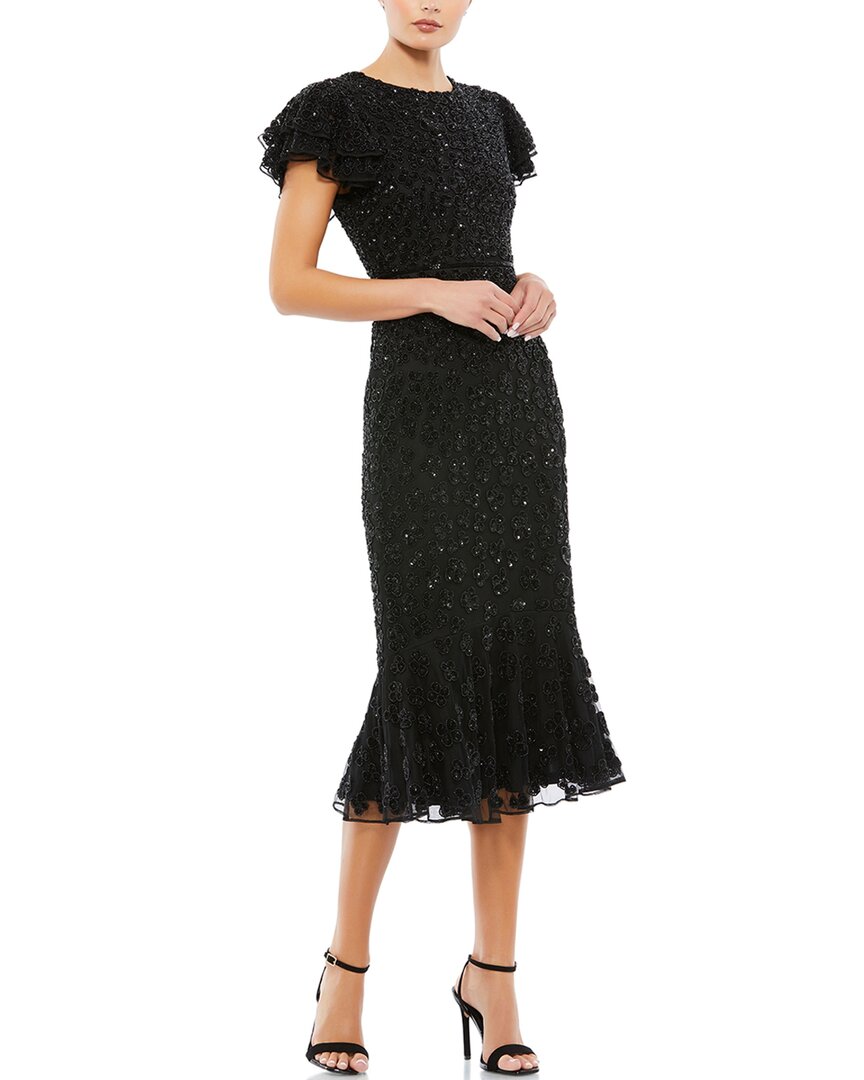 

Украшенное коктейльное платье Mac Duggal, черный