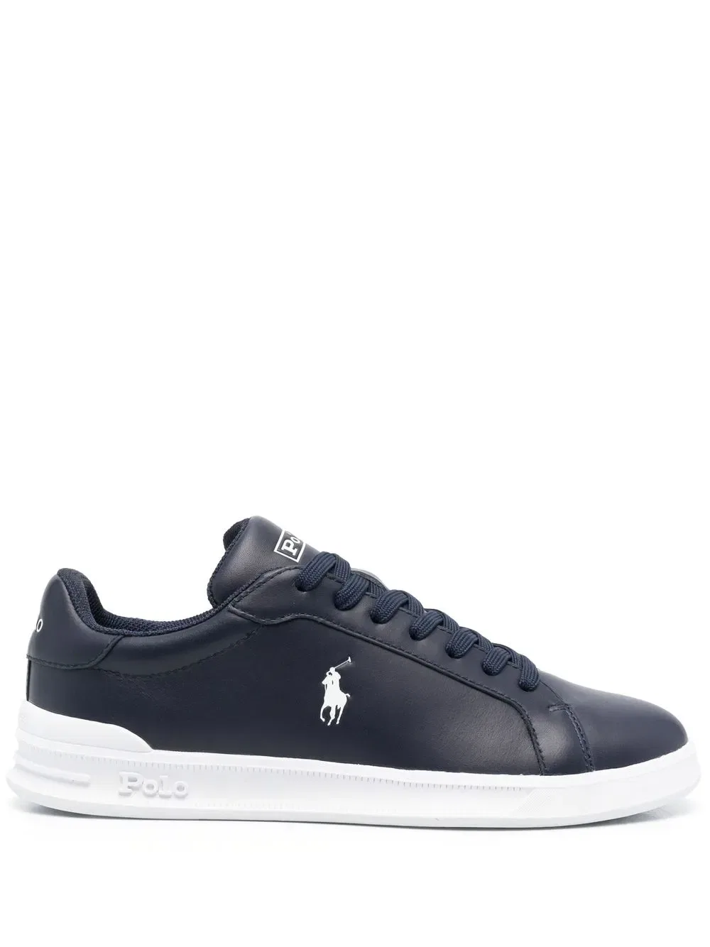 Низкие кроссовки с логотипом пони Polo Ralph Lauren, синий