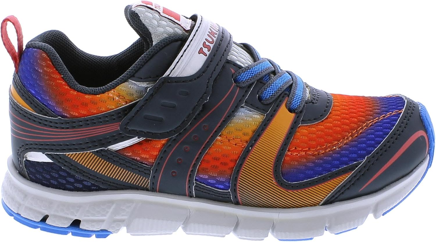 

Детские кроссовки TSUKIHOSHI Velocity - обувь для детей от 1 до 8 лет с застежкой-ремешком, пригодная для машинной стирки, с широким носком и нескользящей подошвой, оранжевый