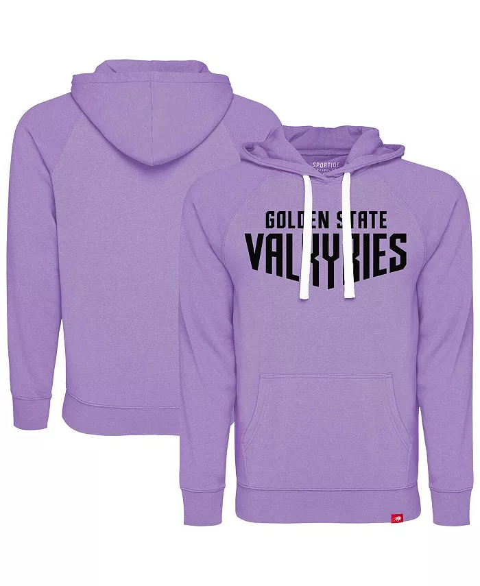 

Мужская и женская фиолетовая толстовка с капюшоном Golden State Valkyries Olsen Tri-Blend Sportiqe