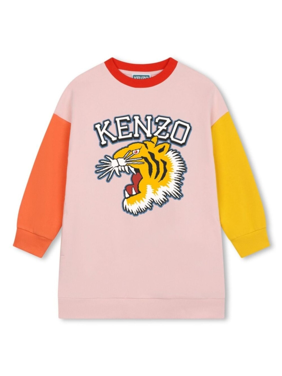 

Kenzo Kids платье с логотипом, розовый