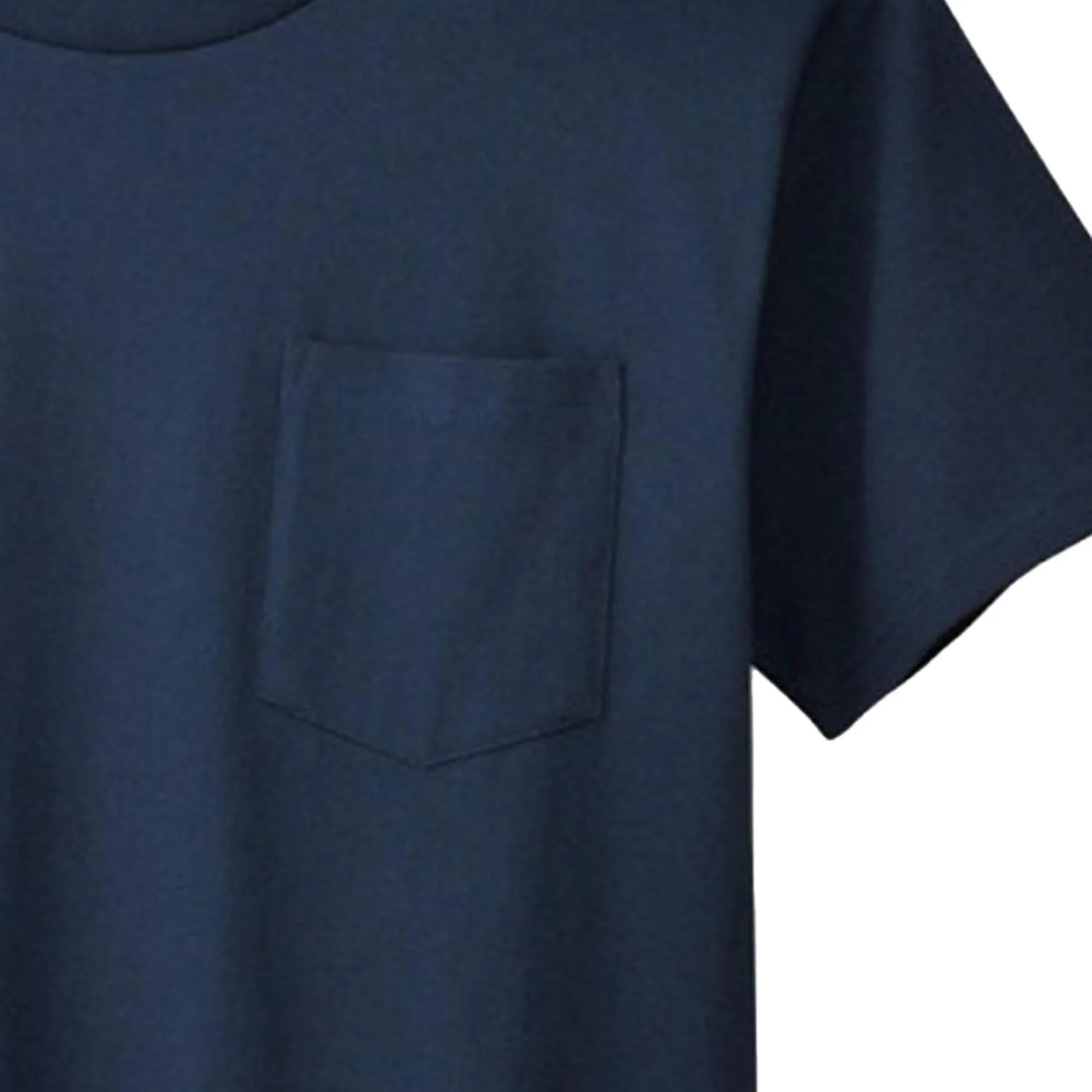 Мужская футболка с карманами, Full-Cut, Cotton, Heavyweight, Crewneck, Short Sleeve — фото 4