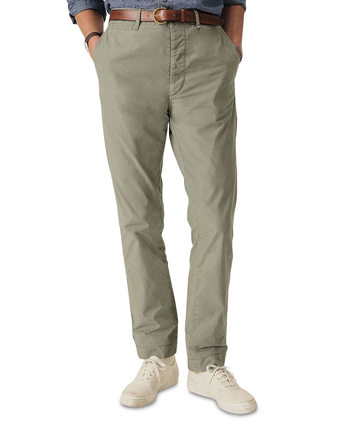 

Парашютные Поплиновые Чинос Maverick Slim Buck Mason, зеленый
