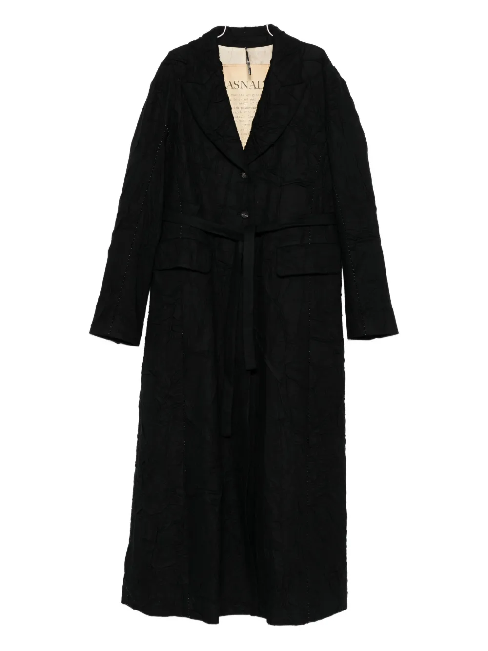 

Однобортное пальто Masnada, черный