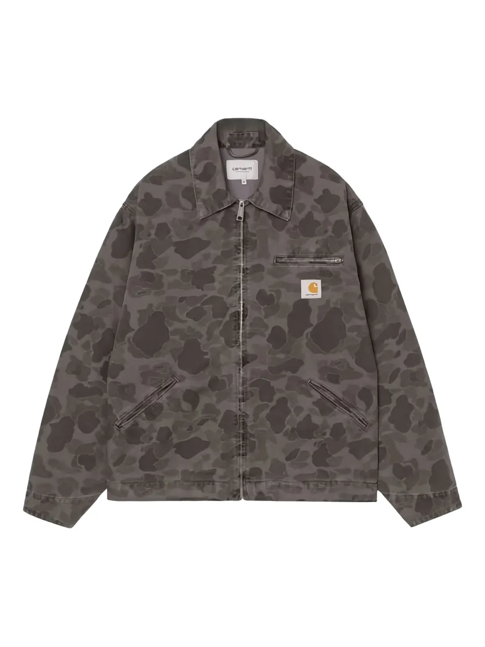 

Куртка Detroit с камуфляжным принтом Duck CARHARTT WIP, зеленый