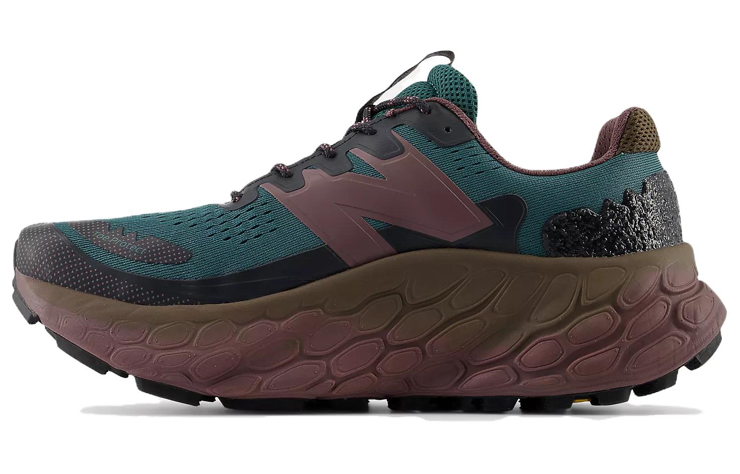 

Кроссовки Fresh Foam X More Trail New Spruce Dark Mushroom New Balance, Green Brown