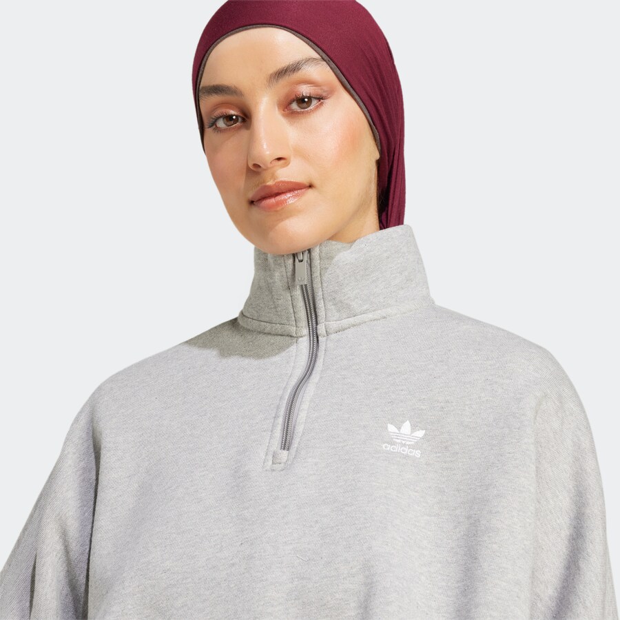 Толстовка ADIDAS ORIGINALS Ess, серый — фото 4