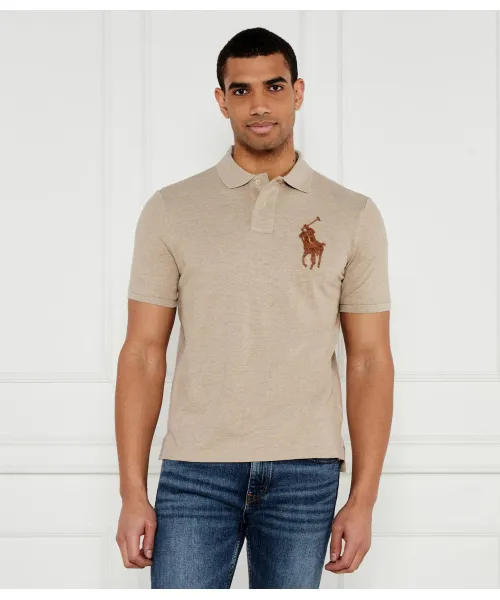 

Футболка поло Classic fit Polo Ralph Lauren, бежевый