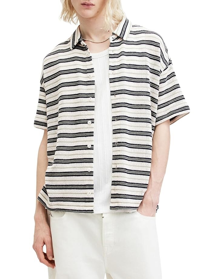 

Рубашка AllSaints Jackson Shirt, белый
