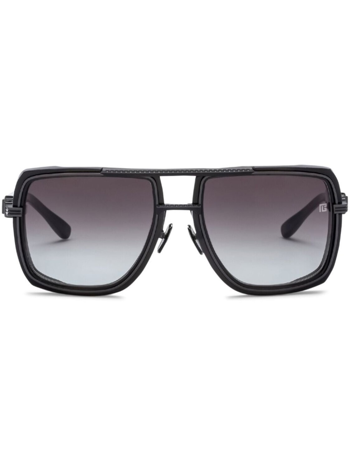 

Balmain Eyewear солнцезащитные очки-пилоты Soldier, черный