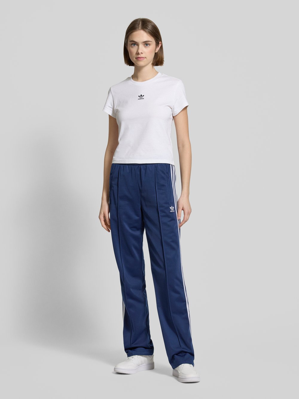

Спортивные брюки с эластичным поясом adidas Originals, синий
