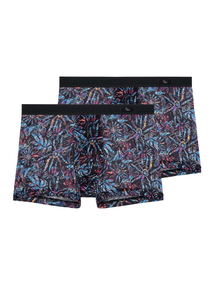 

HOM Ретро шорты/брюки "Бискейн" с синим принтом