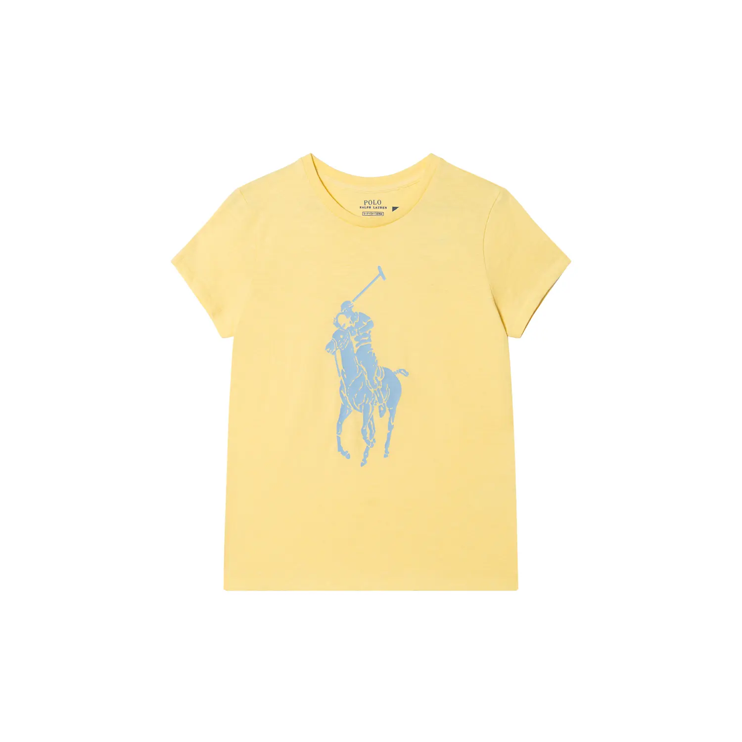 

Polo Ralph Lauren Футболка SS22 женская желтая, Желтый, Polo Ralph Lauren Футболка SS22 женская желтая
