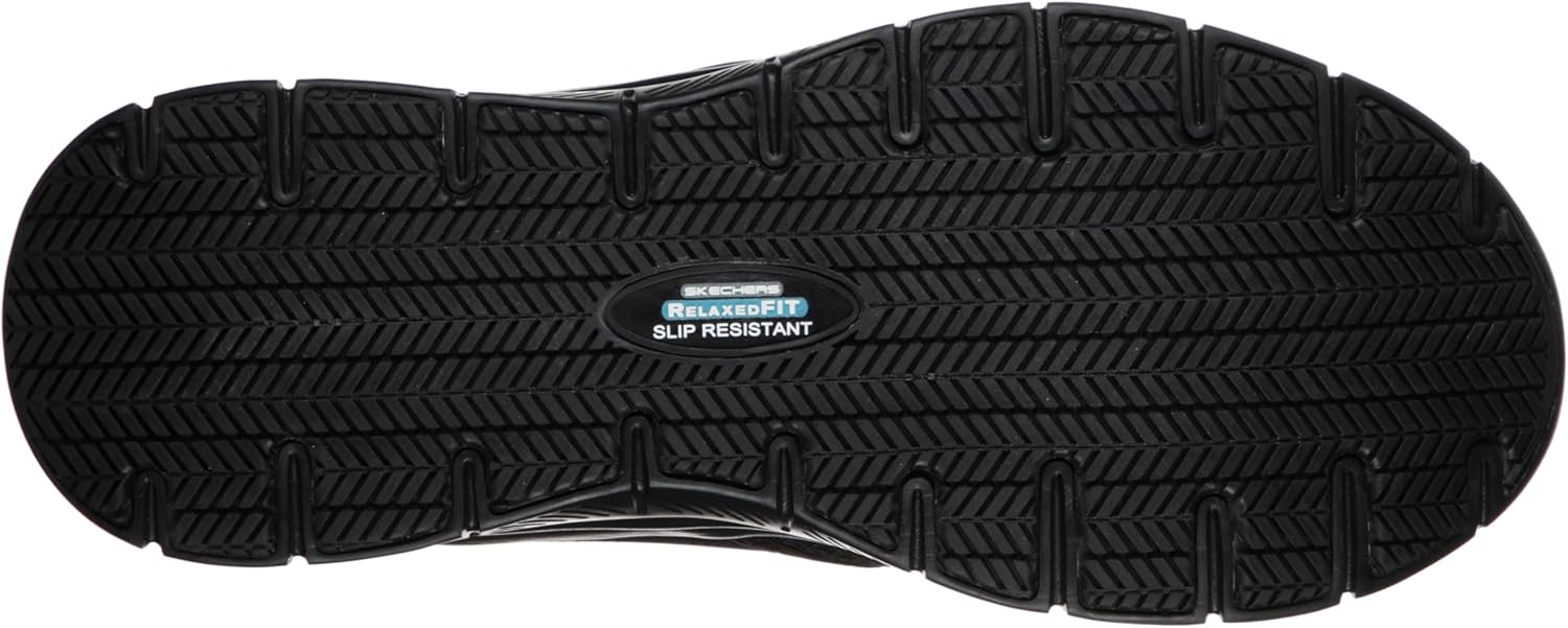 Мужские кроссовки Skechers Flex Advantage с противоскользящей подошвой Mcallen, черный — фото 3