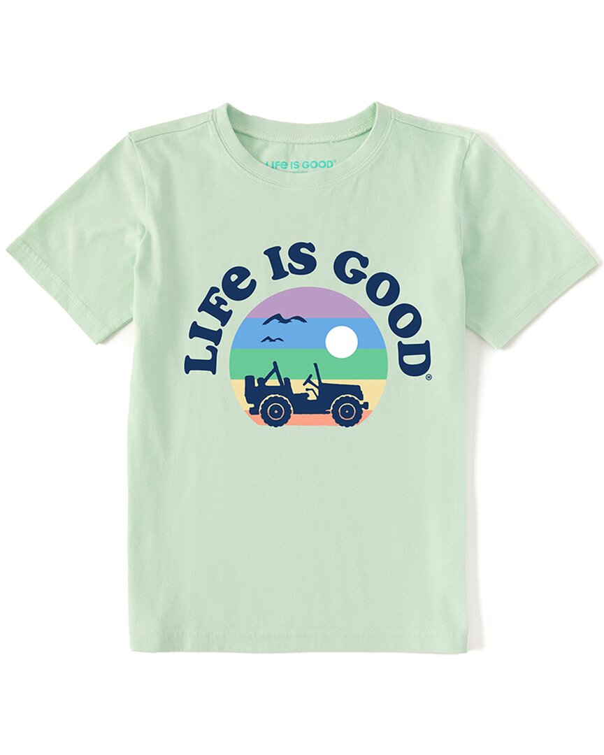 

Футболка Life is Good Crusher Life is Good, зеленый