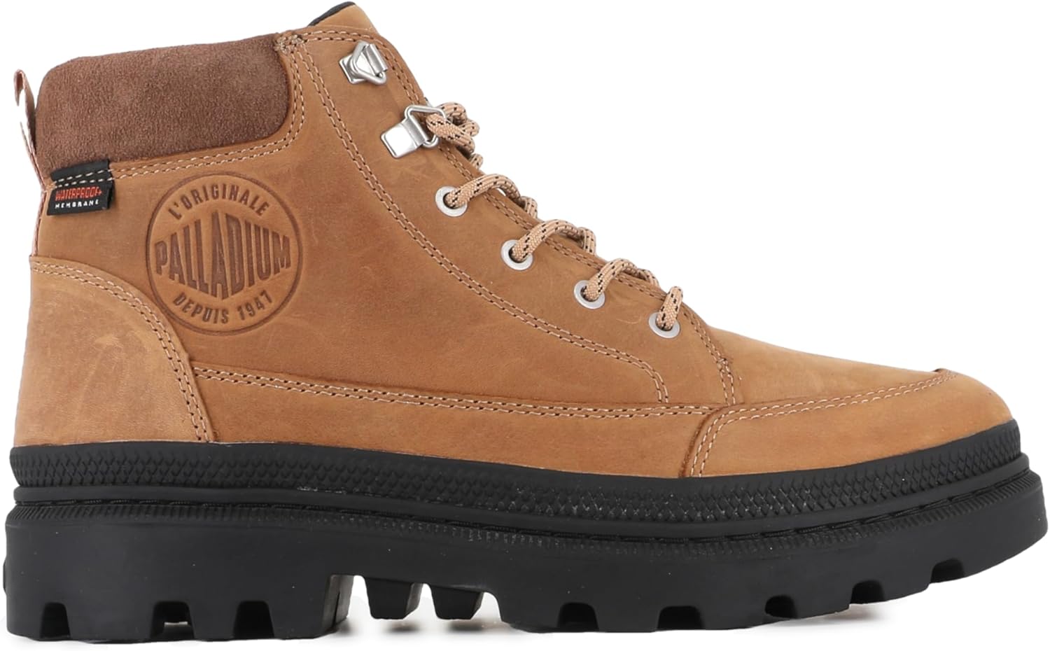 

Мужские классические ботинки Palladium до щиколотки, темно-коричневый