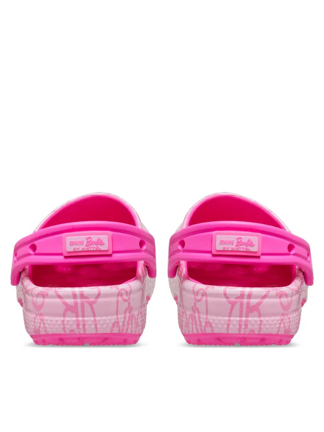Crocs Мюли Mattel розовые Барби Cls Clg T 211407 розовые — фото 3