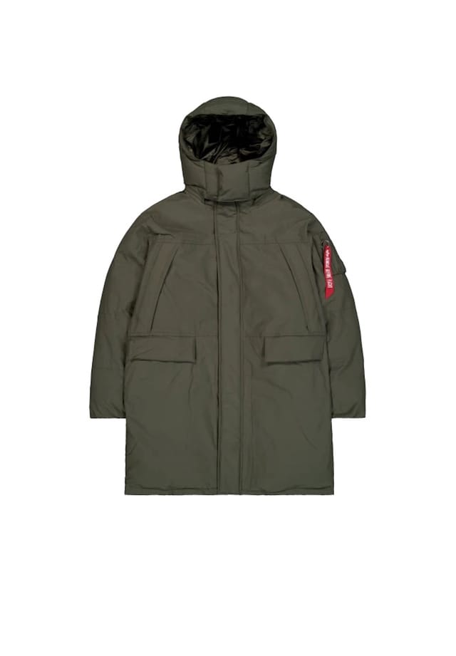 

Куртка парка Alpha Industries, зеленый