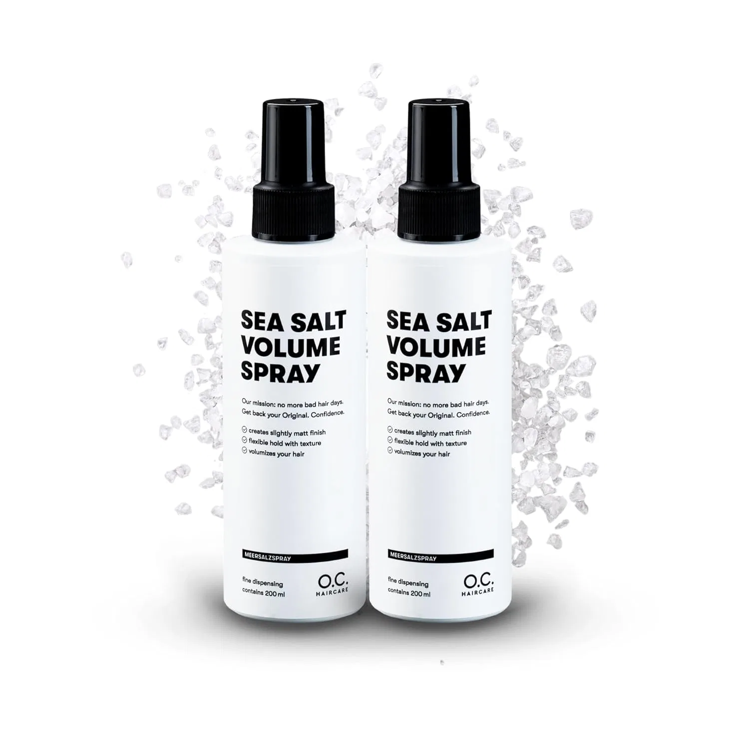 Спрей для волос O.C. Haircare Sea Salt Spray, 2 x 200 мл O.C. Haircare