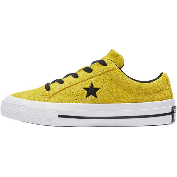 

Низкие детские кроссовки для скейтбординга One Star Series Converse, желтый