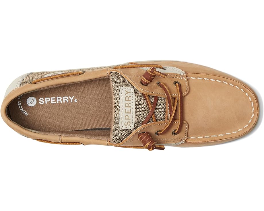 Детские лодочники Sperry Songfish (Little Kid/Big Kid) Sperry Kids, Linen — фото 2