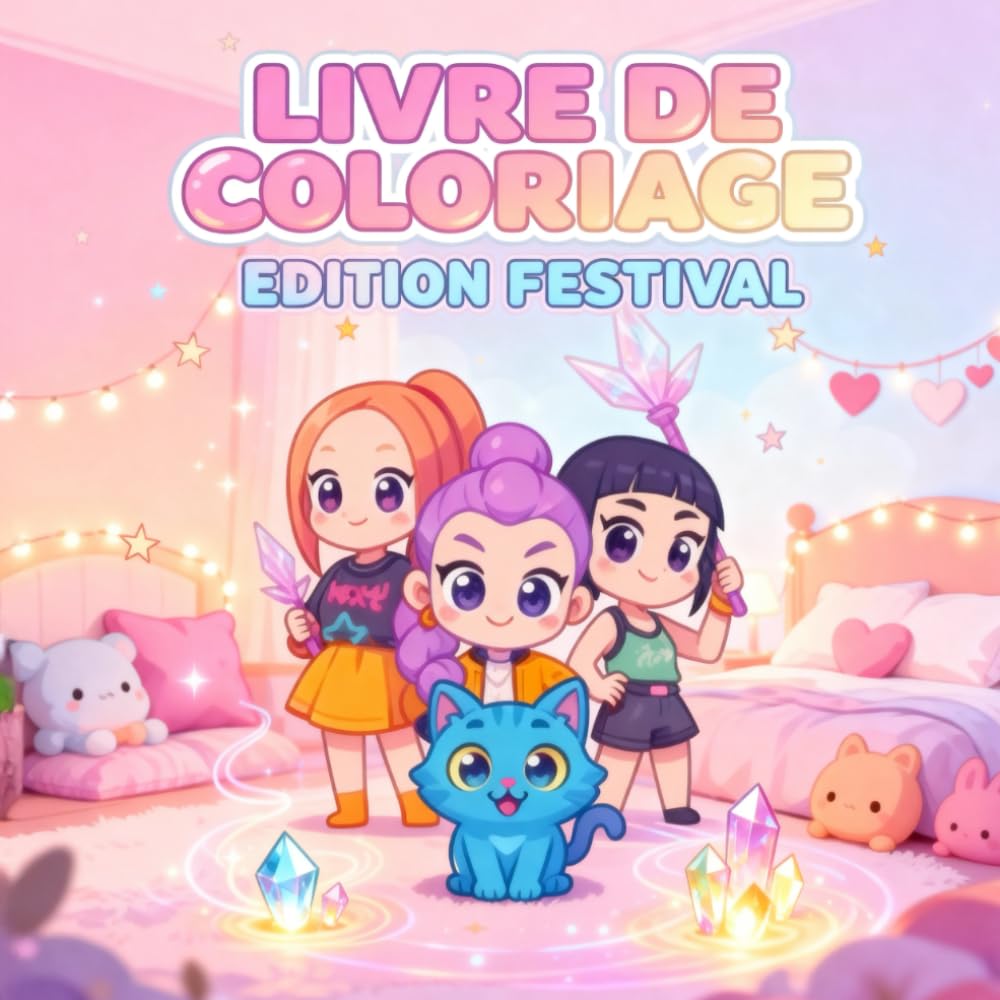 

Livre de Coloriage - Charme Coréen Kawaii (French Edition) (Independently published)