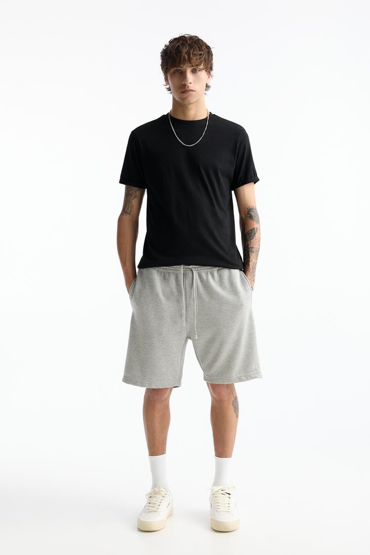

Шорты-Бермуды для бега Pull And Bear, серый