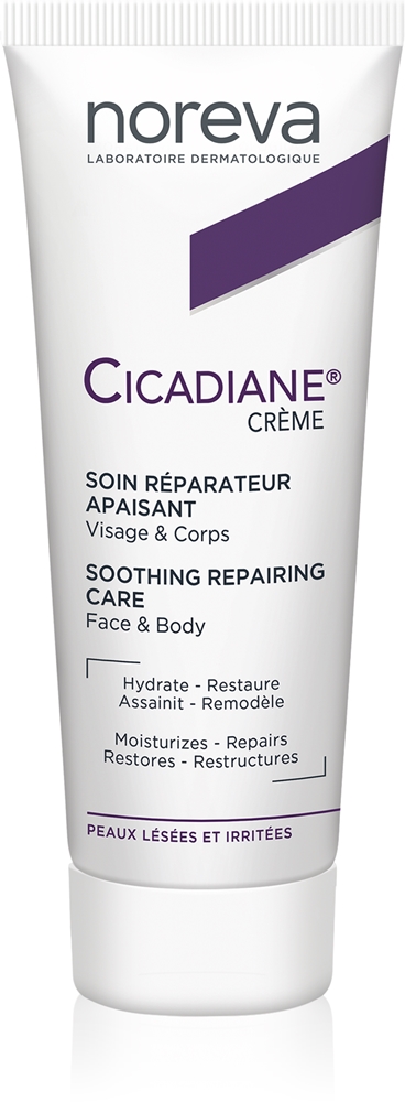 

Успокаивающий восстанавливающий крем Cicadiane для чувствительной кожи Noreva, 40 мл
