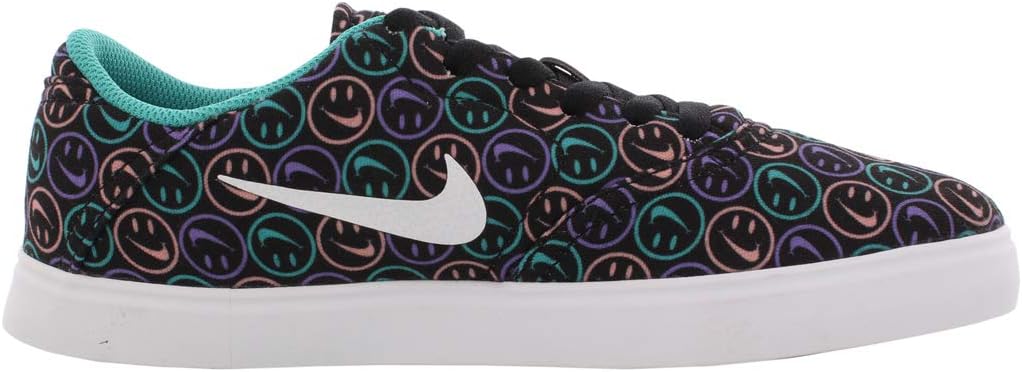 Детские скейтбордистские кроссовки Nike SB Check CNVS (GS), черно-белый — фото 3