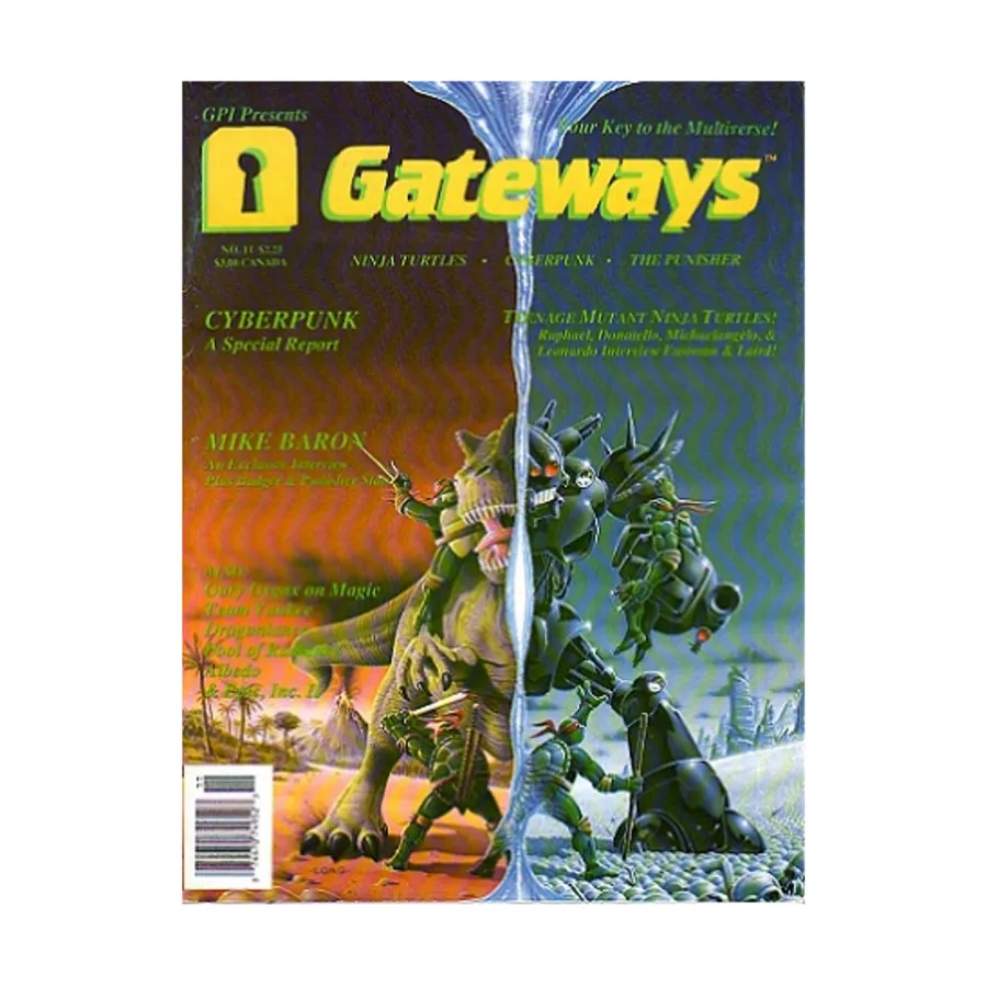

Журнал #11 "Cyperpunk, TMNT, Team Yankee", Gateways Magazine