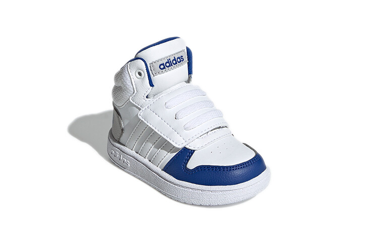 Кроссовки adidas neo Hoops 2.0 Toddler Shoes TD Mid-top White/Royal Blue — фото 3