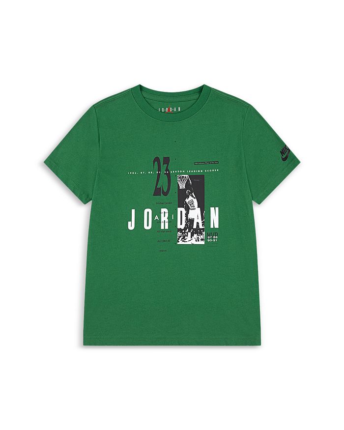 

Футболка с коротким рукавом MJ Brand GFX для мальчиков - подростковый размер JORDAN, зеленый