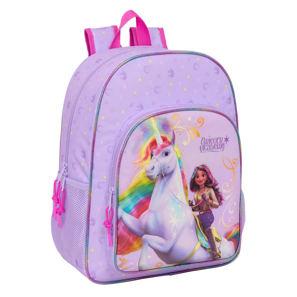 

Рюкзак Safta Unicorn Academy 19 л, 32x43x14 см, артикул 612520180, фиолетовый