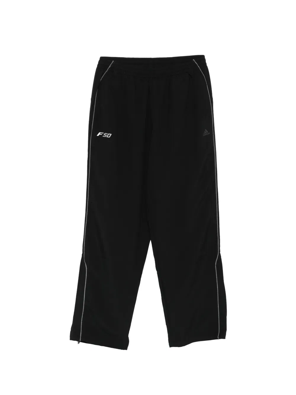 Брюки с эластичным поясом Adidas, черный