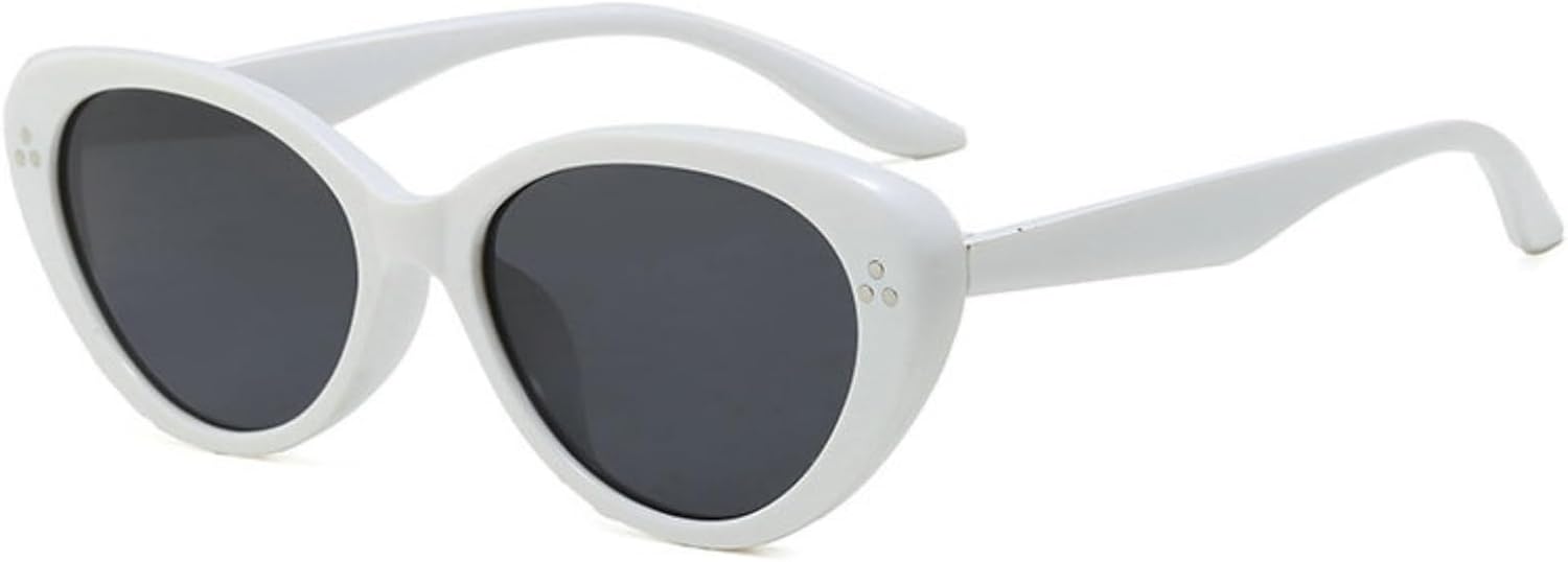 

Винтажные овальные солнцезащитные очки Willochra для женщин, модные женские солнцезащитные очки «кошачий глаз», стильные дизайнерские очки с защитой от УФ-излучения UV400, C3