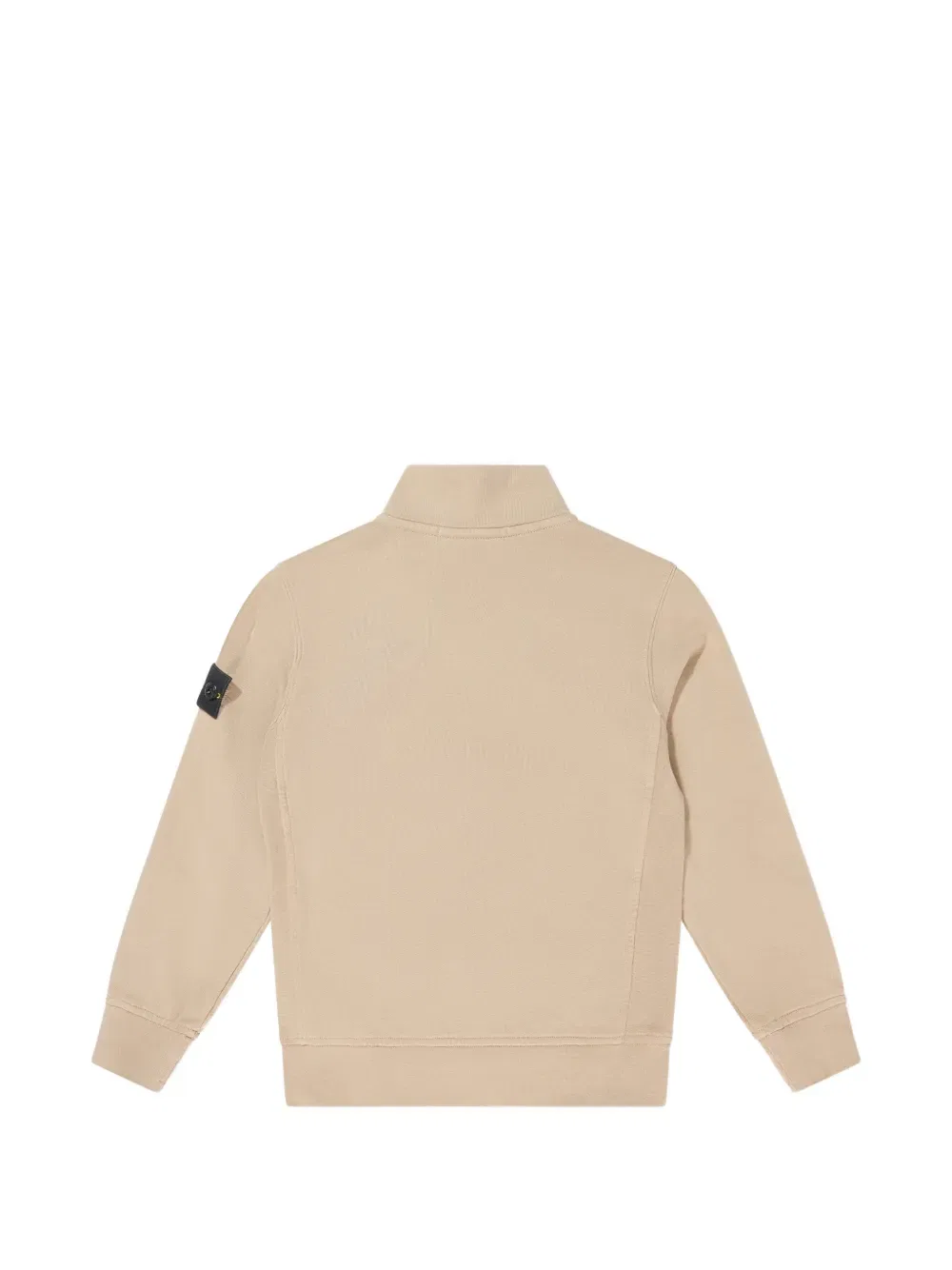 Толстовка на молнии Stone Island Junior, нейтральный — фото 2