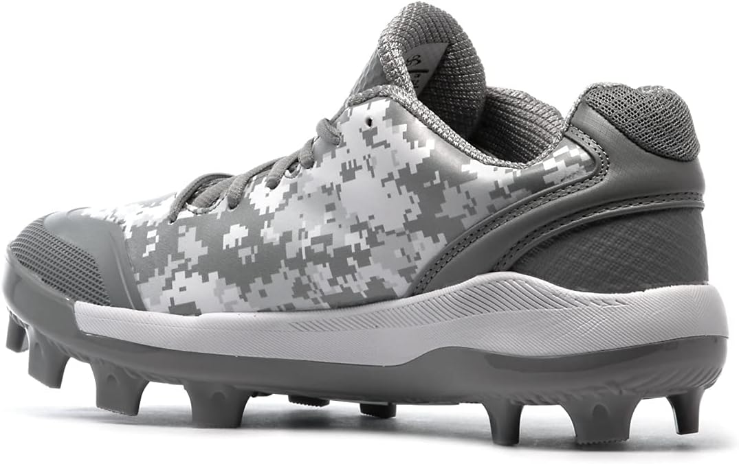 Мужские бутсы Boombah Dart Digi Camo с литой подошвой - несколько цветов - несколько размеров, белый — фото 3